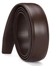CHAOREN Leather Ratchet Belt Strap 1 3/8" Endeavor Dark Brown Size 32-38