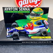 MINICHAMPS 1/43 Senna Mansell British 1991 Williams Renault FW14 540914305