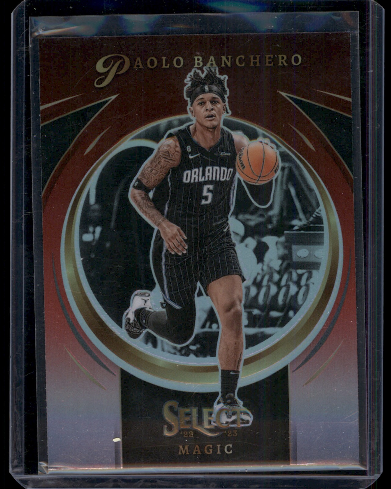 2022-23 Panini Select #11 Paolo Banchero Select Certified Red Prizms