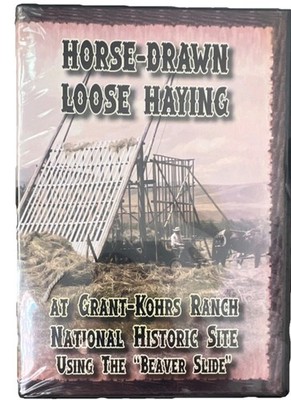 Video Mike Horse-Drawn Loose Haying Grant-Kohrs Ranch DVD Educational SEALED