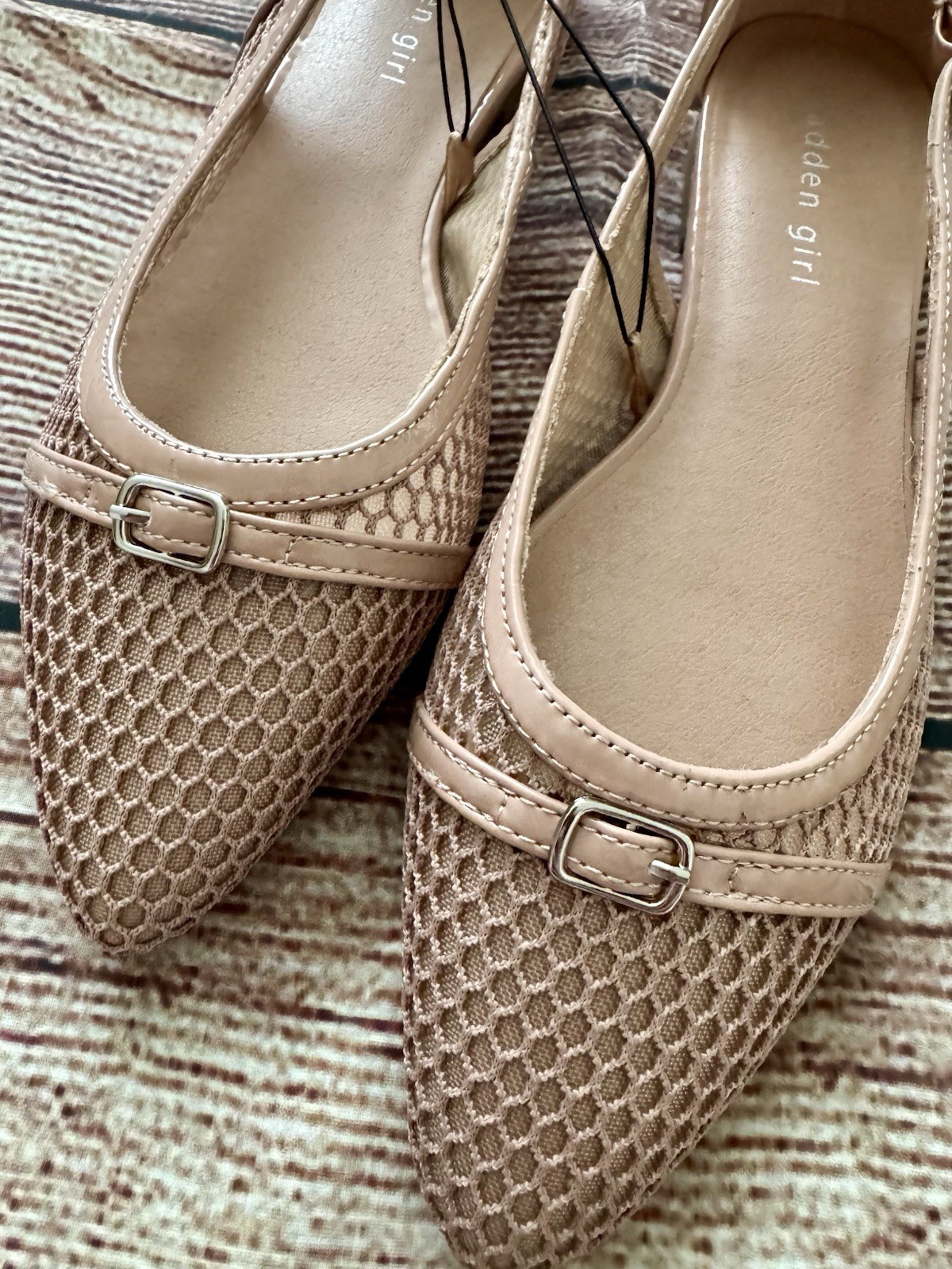 Madden Girl Ballet Flats Women’s 7.5 Nude NWT