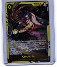 Bandai One Piece Crocodile OP14-120 SEC Warlords Foil 8 Cost 10000 Power