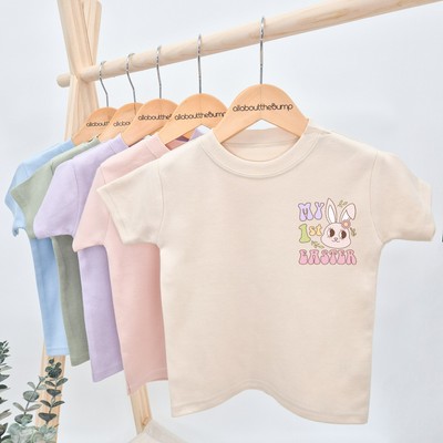 First Ostern Retro Mädchen Style Kinder T-Shirt