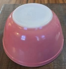 Vintage Pyrex 402 Pink Mixing Bowl 1.5 Quart Flamingo Pink Milk Glass 7in USA