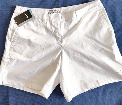 Nike Golf  DRI-Fit Damen Shorts weiß Gr. EUR 38_UK 10_US 6_F40_I 42