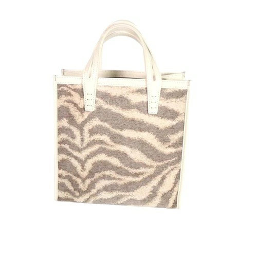 B ACATION BOX Zebra Tote Bag A Gray Off-White United Arrows Special Order