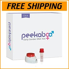 Peekaboo Click DNA Test Kit for Early Gender Detection - 99 Accurate at 6 Weeks