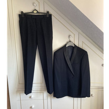 Redherring Navy Blue 2-Piece Suit 40R Jacket & 32” Waist Trouser-Excellent Cond.