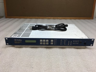 Dolby DP572 professional Dolby E Decoder Multichannel Audio Distribution System