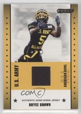 2009 Razor US Army All-American Bowl Material Bryce Brown #HSAA-MM-01 0h1