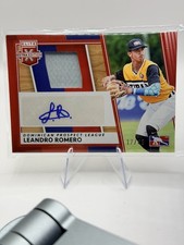 2022 Panini Elite Extra Edition - Dominican Prospect League Material Signatures