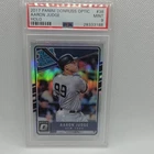 Panini Donruss Optic Rated Rookies Aaron Judge #38 Holo Prizm PSA 9 Yankees 2017