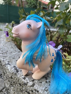 My Little Pony G1 Pegasus Sprinkles rosa Body Blue hair Hasbro 1983
