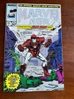 MARVEL AGE # 55 FINE+ IRON MAN MARVEL COMICS 1987