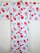 Cotton KIMONO Robe Yukata, Dressing,Lingerie, Nightwear,Traditional Dress,95