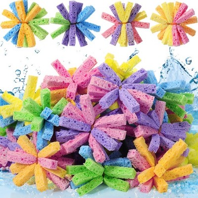 24 Pcs Reusable Water Sponge Balls for Outdoor Water Balloons Kids Games Toys...