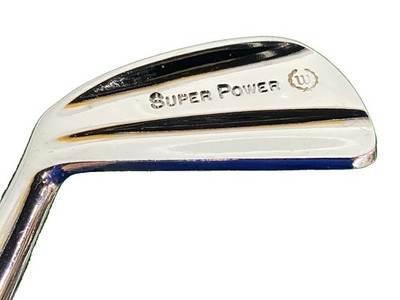 Wilson Super Power 4 Iron Left-Handed Men's Stiff Steel 38'' Original Grip LH