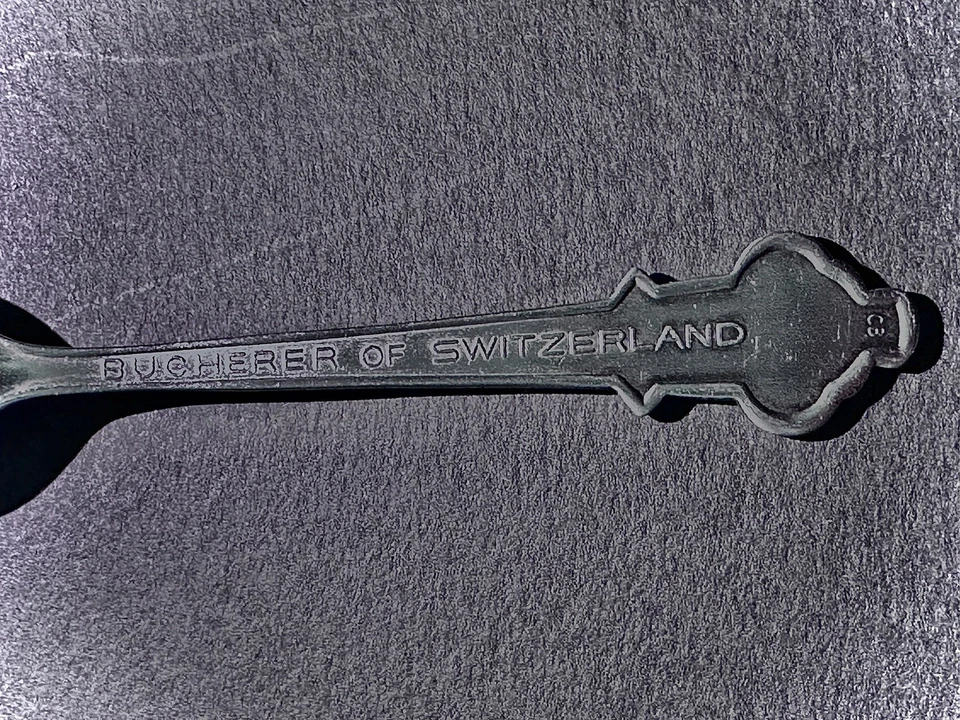 Rolex Bucherer de Suiza Lucerna Cuchara Coleccionista Marcada CB Foto 4 de 4