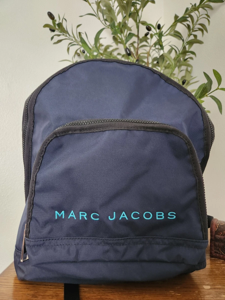 Stylish MARC JACOBS Navy Blue Backpack – Sleek, Compact, and  display picture 3