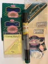 Charles Craft Aida Cloth Cross Stitch Fabric Different Sizes 14, 18 Colors Lot