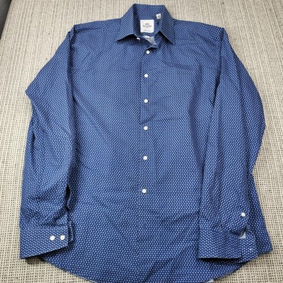 ben sherman mens dress shirts Long Sleeve Signature Oxford Shirt in Black