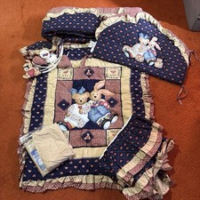 Americana Bear Crib Bedding And Mobile