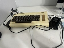 Vintage Commodore Vic 20 Computer With Charger And Turns On. Tested