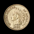 1880 1c Indian Head Cent - Free Shipping USA