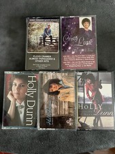 Country Cassette Lot 5 Holly Dunn Cristy Lane Floyd Cramer Hits