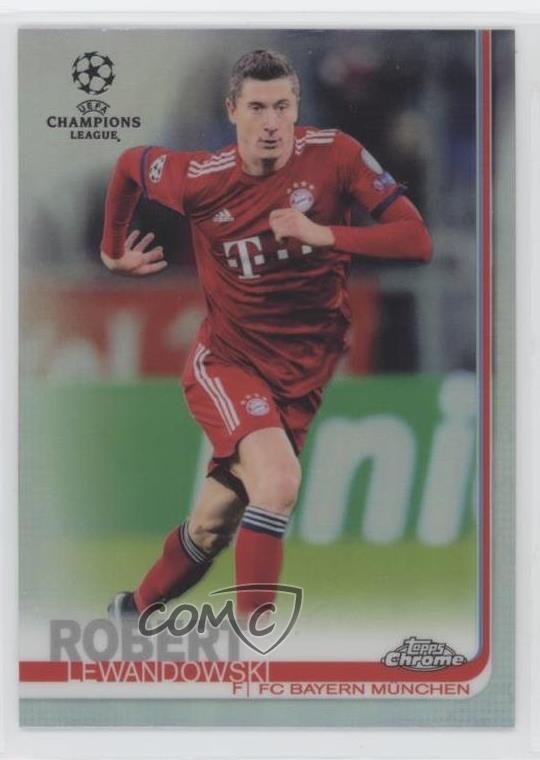 2018-19 Topps Chrome UCL Refractor Robert Lewandowski #42