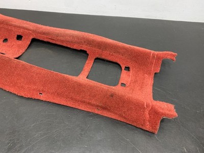 2000 HONDA S2000 AP1 OEM CENTER CONSOLE RED CARPET COVER TRIM USED
