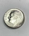 1964 D Roosevelt Silver Dime Ch BU