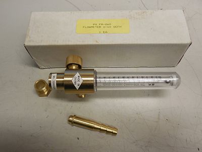 ARGON FLOWMETER PX FM-060 0-60 SCFH 50 PSI 