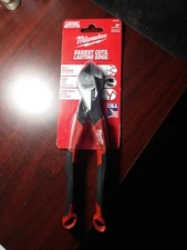 Milwaukee MT558 8 Inch Diagonal Comfort Grip Cutting Pliers - Made In USA