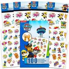 200 Ct Paw Patrol Temporary Tattoos Paw Patrol Party Supplies 