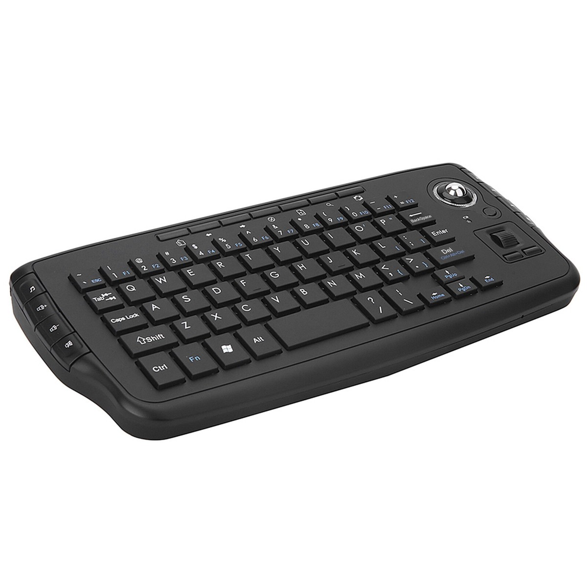 2.4GHz Wireless Keyboard with Trackball Mouse for Android TV