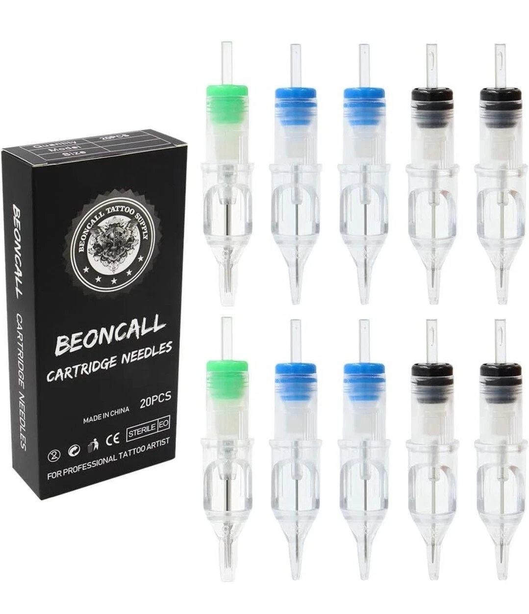 Beoncall Rotary Tattoo Pen Machine Kit- Carrying Case Included- Shading & Lining image 7