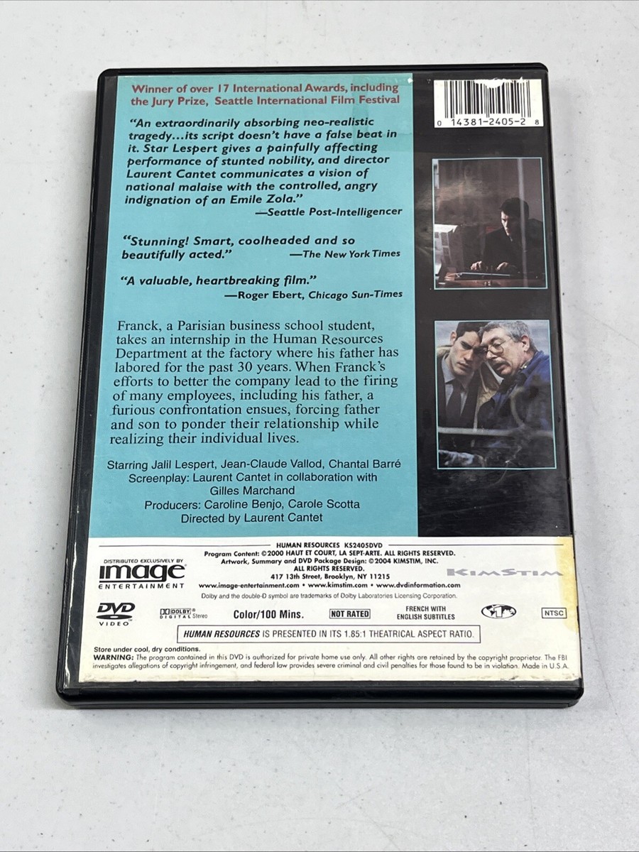 Human Resources DVD Former Library Rental - French with Human Resources DVD Former Library Rental - French with