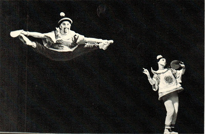 1975 Russian postcard Ballet THE NUTCRACKER E.Kosterina & Ye.Zernov performers