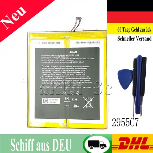 Batteria 58-000187, 26S1015-A Compatibile Con Amazon Fire Hd 10 2017 Sl056ze Ricambio Da 6200mah P 941742