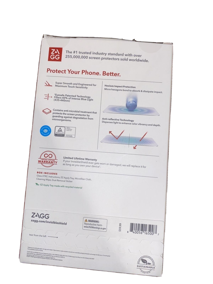 ZAGG InvisibleShield Glass XTR2 Pellicola Protettiva Per IPhone 14 - Foto 8