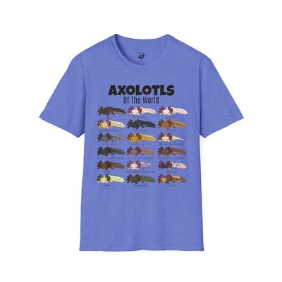 Axolotl Morphs Unisex Softstyle T-Shirt