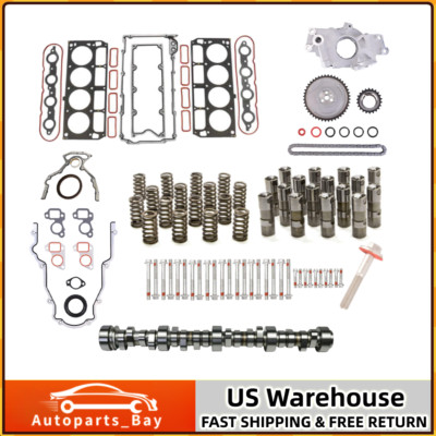 Sloppy Mechanics Stage 2 Camshaft Lifter Kit for 4.8 5.3 6.0 LS + Timing Chain