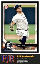 2018 Bowman #BP80 Matt Hall Detroit Tigers  BUY 4 - 35% OFF