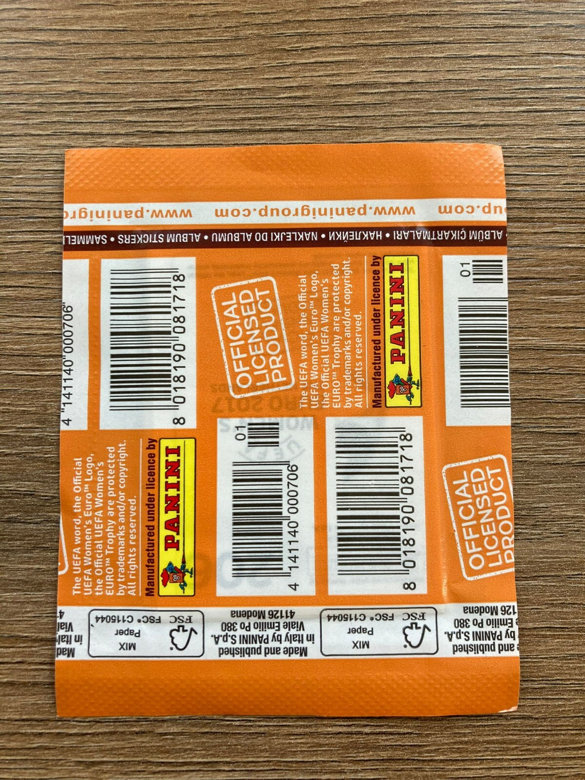 Thumbnail - Panini, Women's Euro 2017 The Netherlands, 10 Tüten, Packets, 50