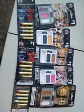 8 packages Makeup Crayons Face Paint red yellow blue white black pink tan