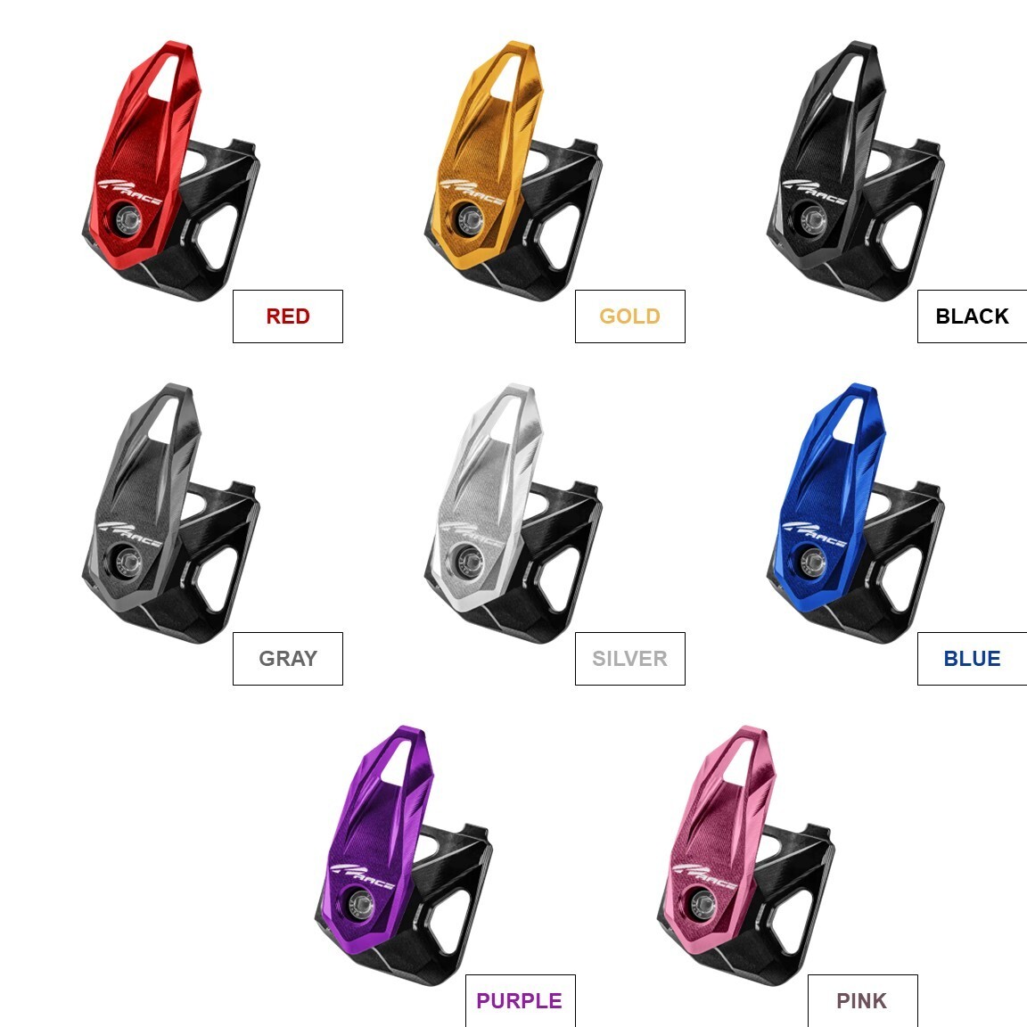 アクセサリー Yamamura CNC Aluminum Hook for Yamaha Zuma 125 2022-2025 (Choose Color) | eBay