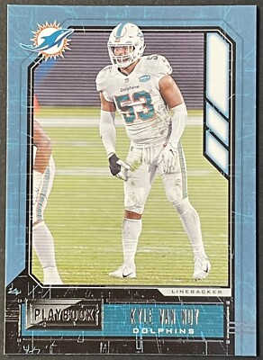 2020 Playbook Football #43 Kyle Van Noy Miami Dolphins