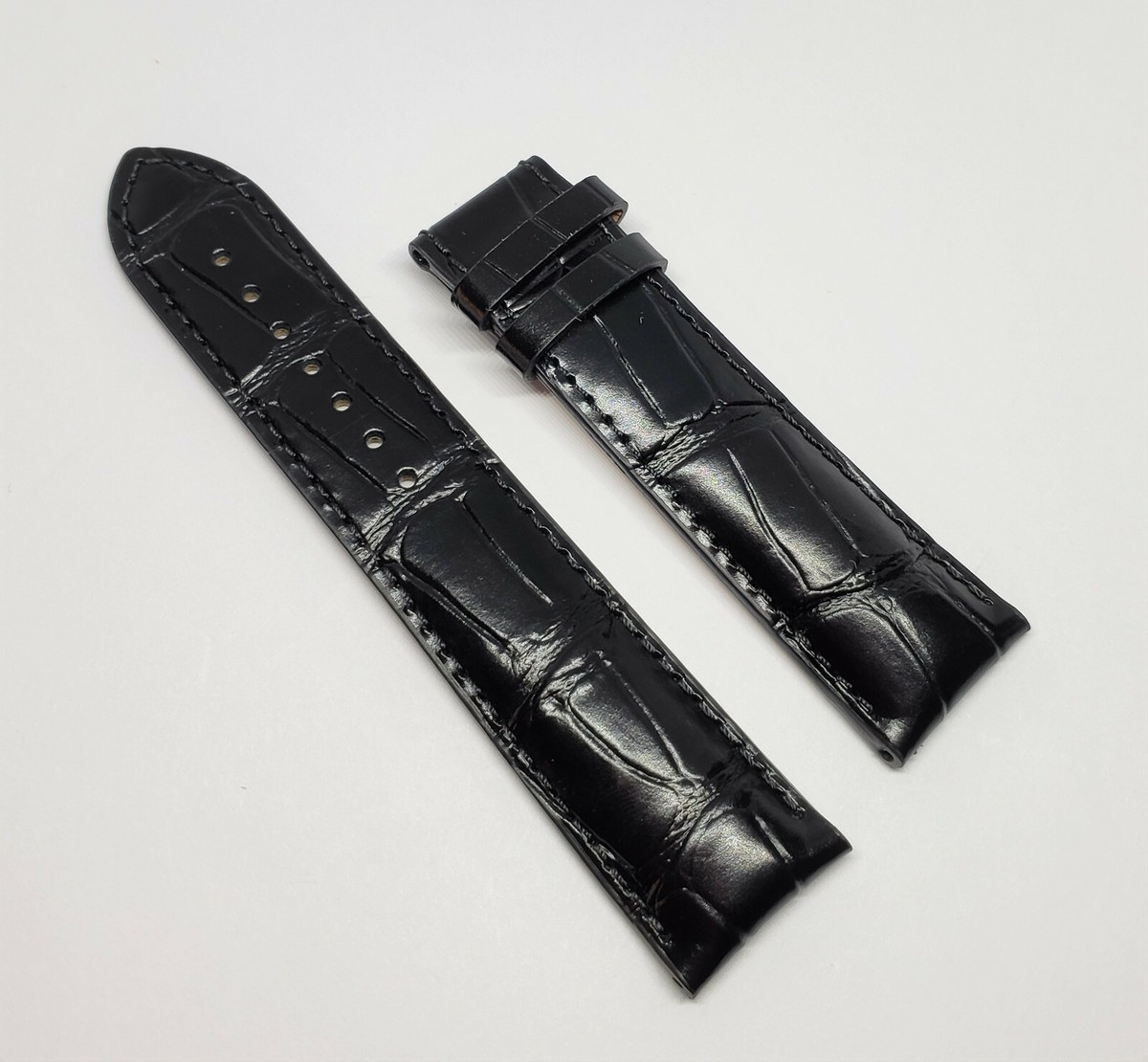 Original MIDO Multifort 22mm Model: M005430A Black Leather Watch