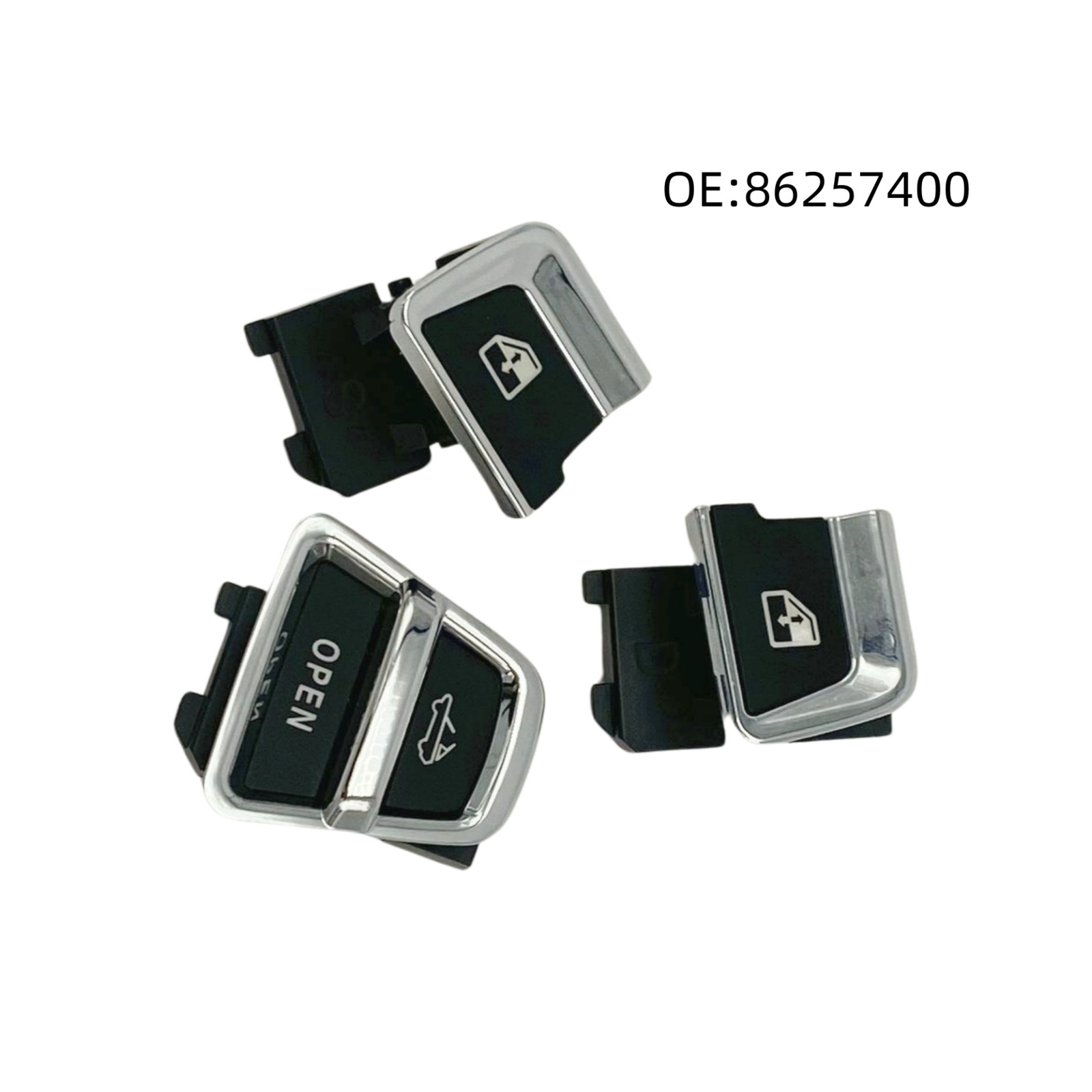 3 Pcs Left Right Window Roof Open Switch Button For Ferrari California 2009-2014